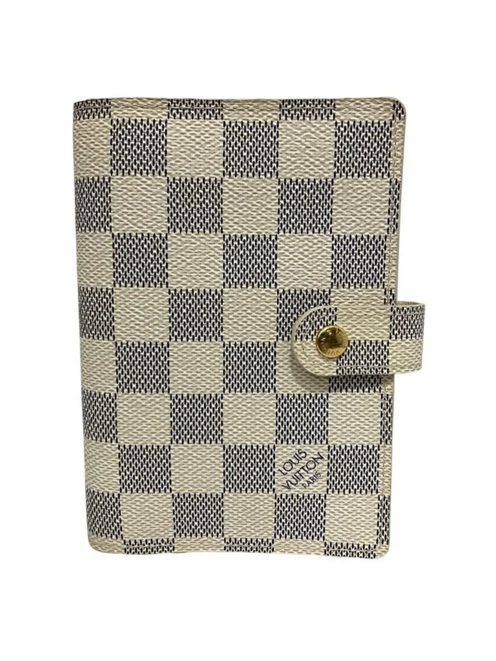 Louis Vuitton Agenda PM Damier Azur Notebook Canvas